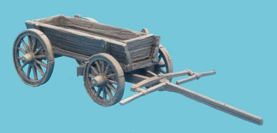 Wooden Supply Wagon